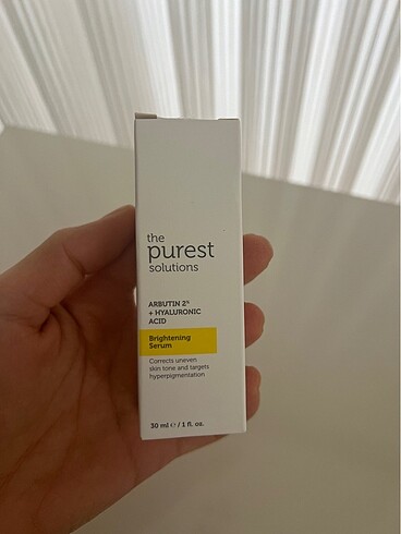 The purest arbutin serum