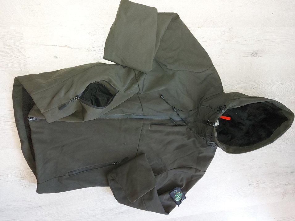 ORJİNAL EN 55 BOY 66 STONE ISLAND ICI KURK - Görsel 3