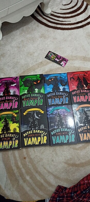Beyaz Kanatlı Vampir serisi kitap