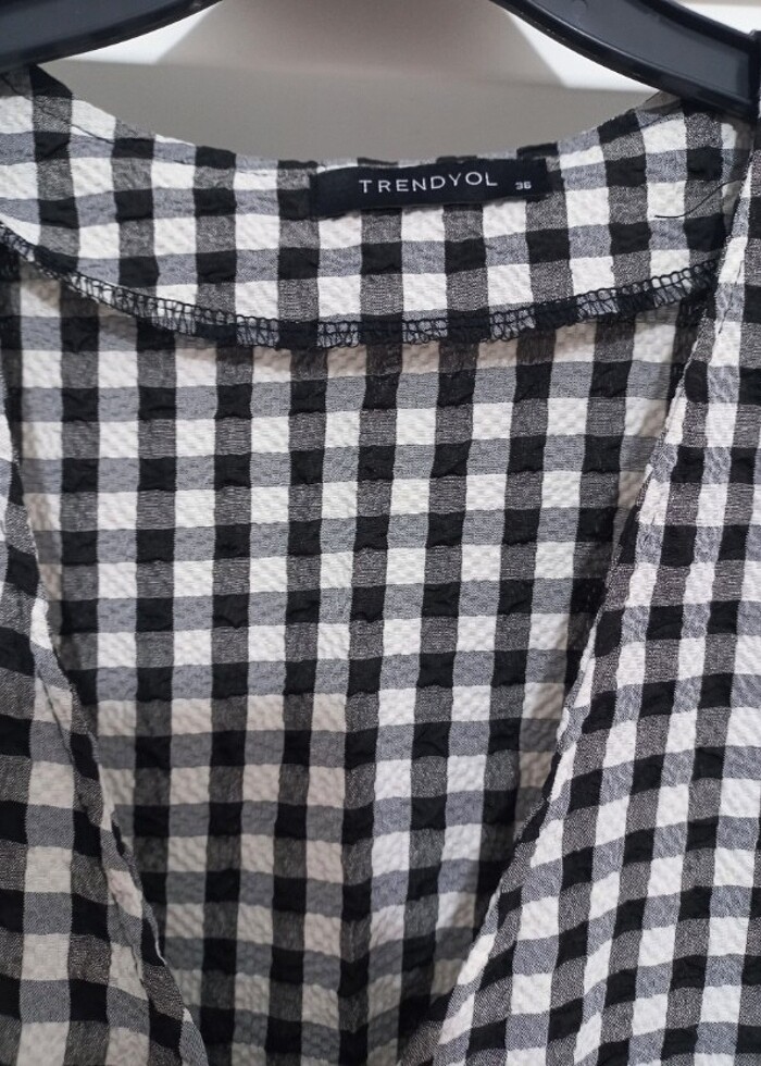 Kadın Midi Boy Pötikare Elbise  - Görsel 2