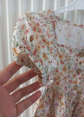 Kız Çocuk Vintage Elbise - Görsel 2