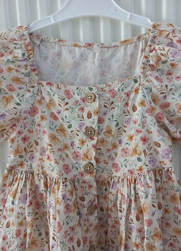 Kız Çocuk Vintage Elbise - Görsel 3