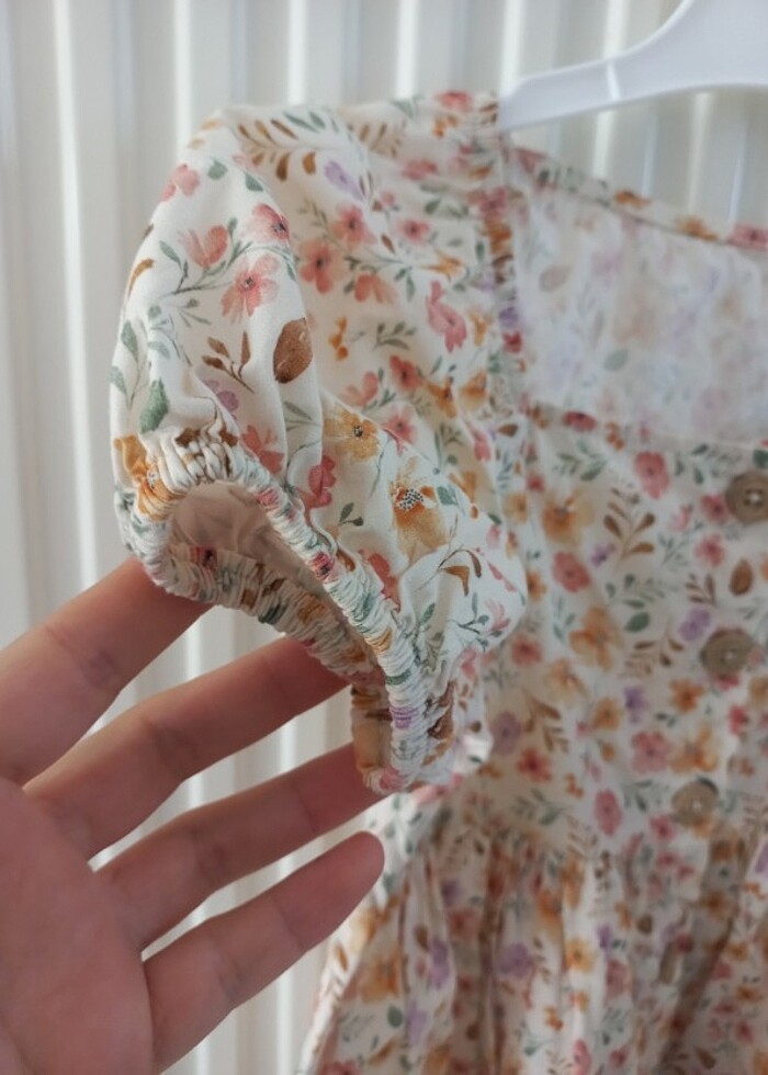 Kız Çocuk Vintage Elbise - Görsel 2