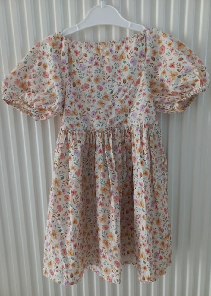 Kız Çocuk Vintage Elbise - Görsel 4