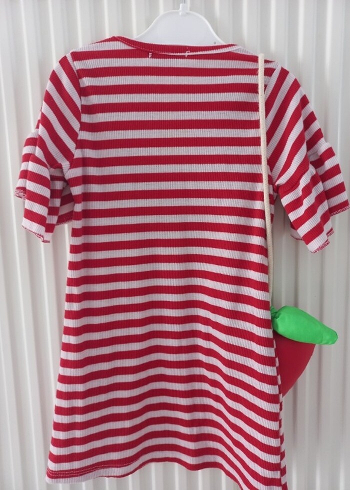 Kız Çocuk Elbise Aksesuar Hediyeli - Görsel 2