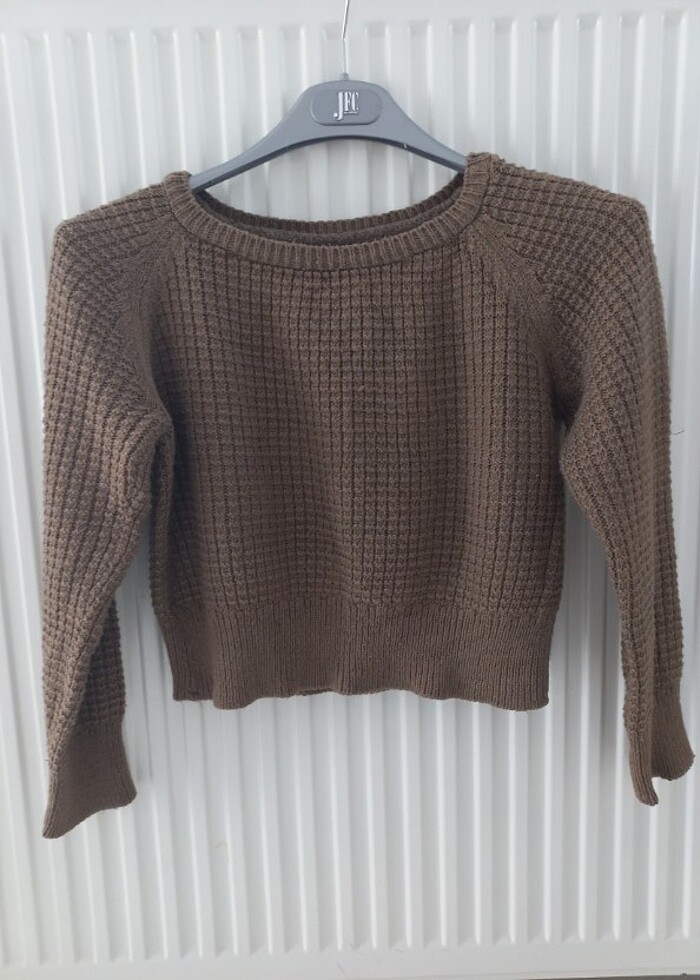 Kadın Triko Crop - Görsel 3