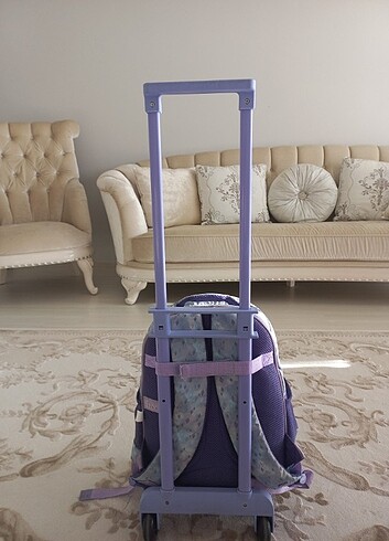 Frozen Elsa Çocuk Çekçekli Okul Çantası - Görsel 6