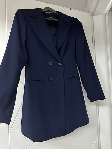Tuğba venn kadın lacivert blazer ceket