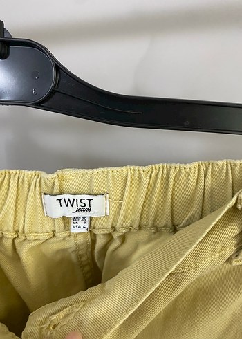 Twist Kadın Dar Kesim Kot Pamtolon