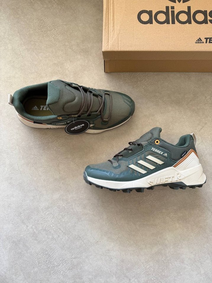 Adidas Terrex Erkek Outdoor Ayakkabı Bej Gri - Görsel 2