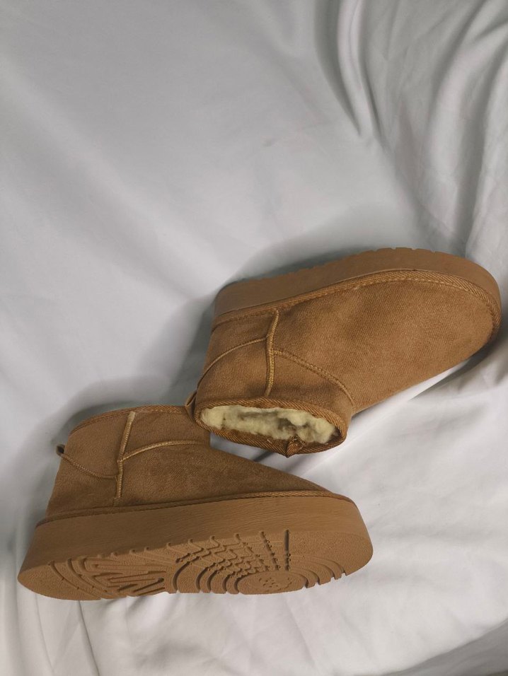 UGG PLATFORM TABA RENK - Görsel 2