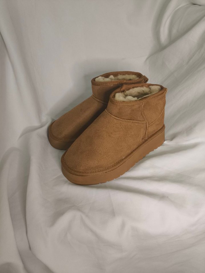 UGG PLATFORM TABA RENK - Görsel 3