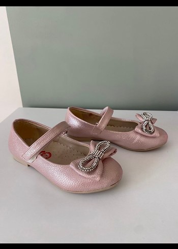 Kız Çocuk Pembe Parlak Babet - Görsel 3
