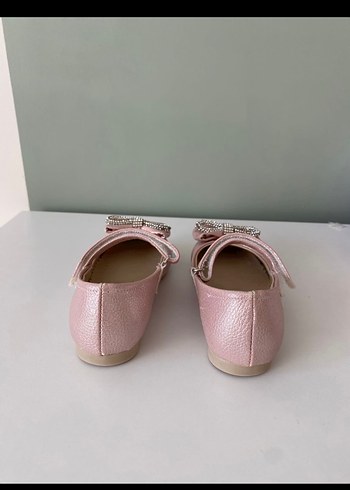 Kız Çocuk Pembe Parlak Babet - Görsel 2