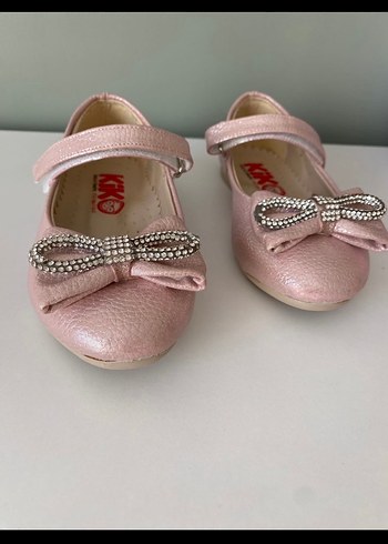 Kız Çocuk Pembe Parlak Babet - Görsel 4