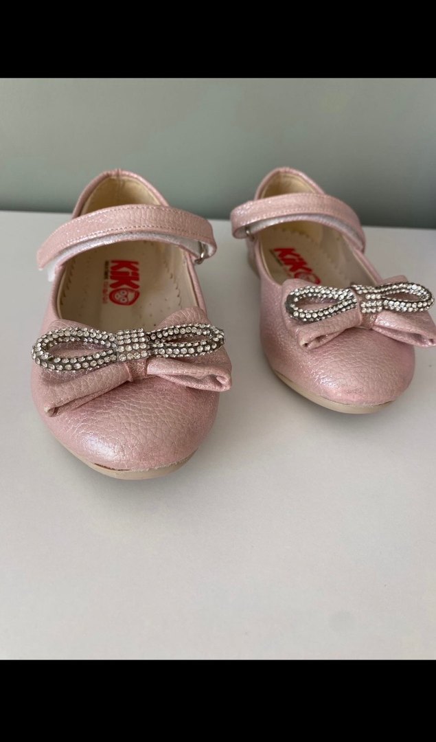 Kız Çocuk Pembe Parlak Babet - Görsel 4