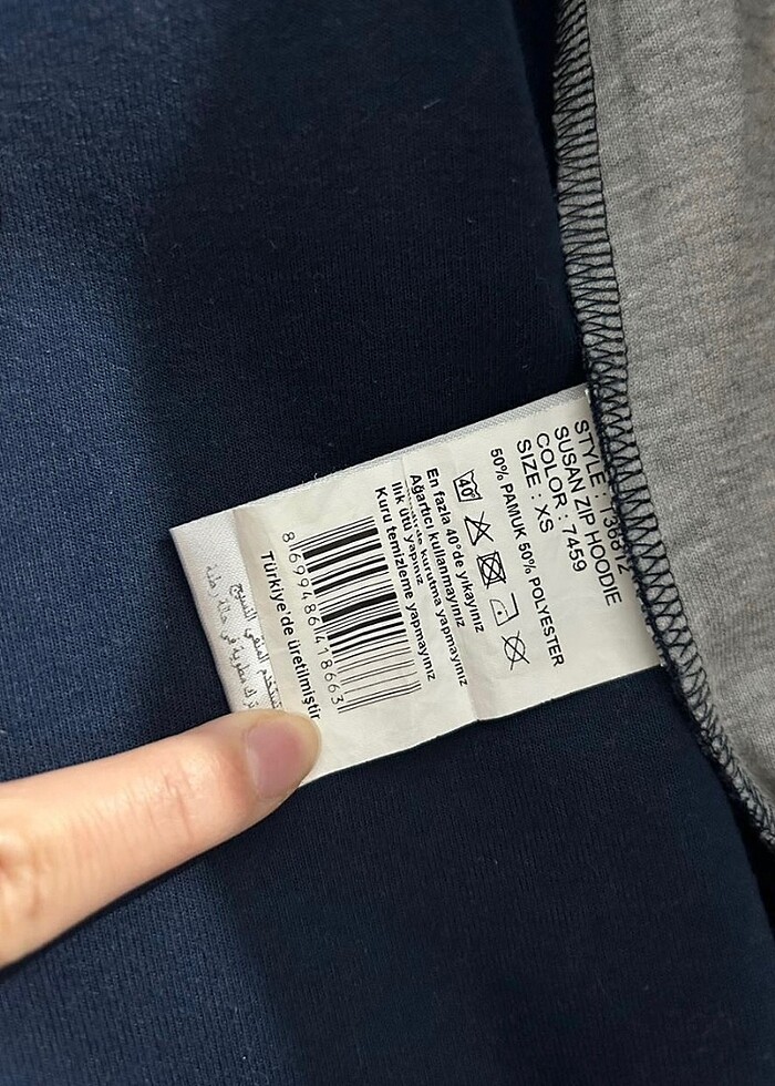 Hummel Fermuarlı Kapüşonlu Sweatshirt - Görsel 5