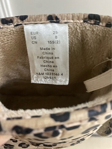 H&M çocuk bot h&m