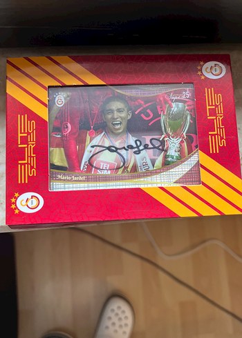 Mario Jardel İmzalı Galatasaray Kartı