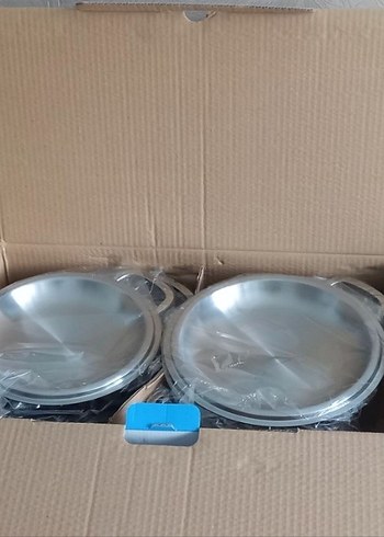 Paslanmaz Çelik Kapaklı Tencere Seti - Görsel 4