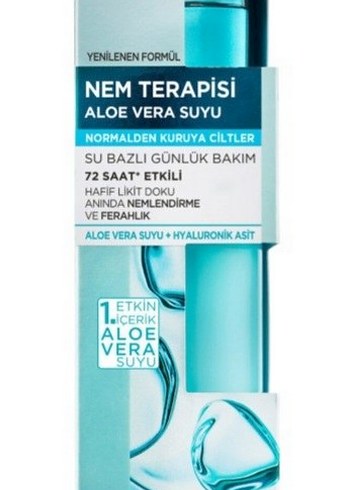 L'Oréal Aloe Vera Suyu Nem Terapisi - Görsel 2