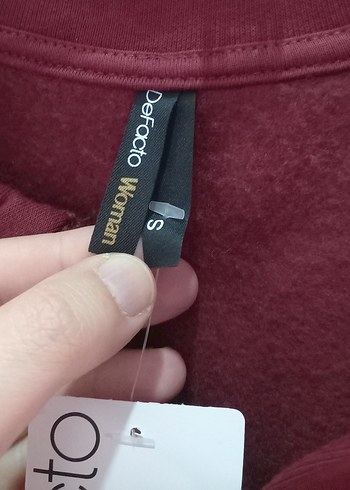 Bordo Vimbldon Baskılı Sweatshirt Yeni sezon Oversize  pamuklu - Görsel 4