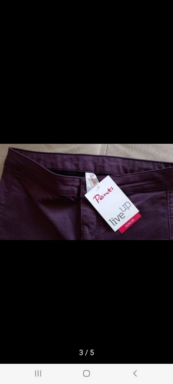 YENI SEZON PAMUKLU ŞIK PANTOLON - Görsel 4