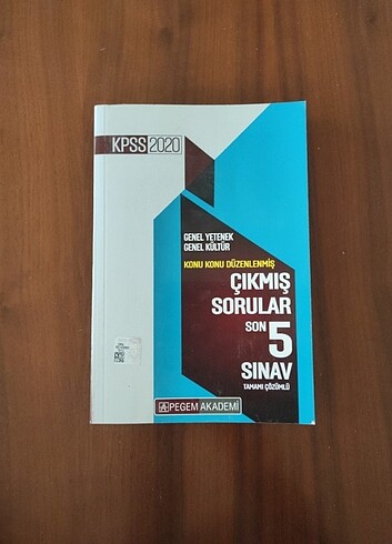 KPSS SON 5 SINAV ÇIKMIŞ SORULAR 