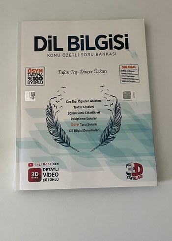 3D Dil Bilgisi Konu Özetli Soru Bankası