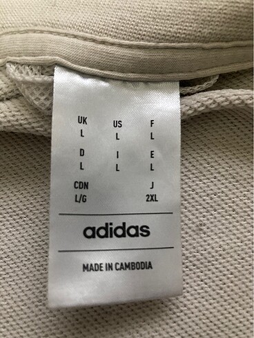 Adidas Adidas bej hırka