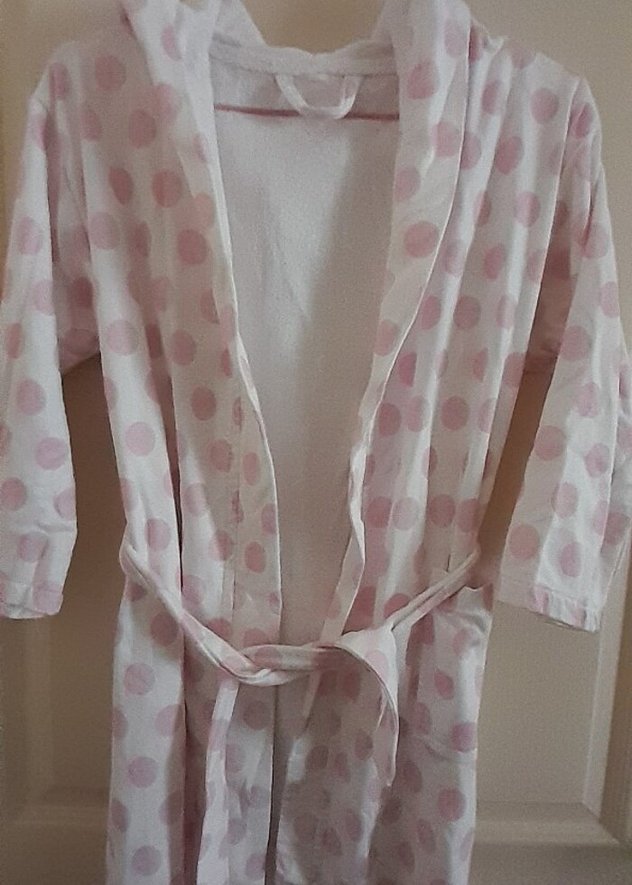 9-10 YAŞ KIZ ÇOCUK BORNOZ  - Görsel 3