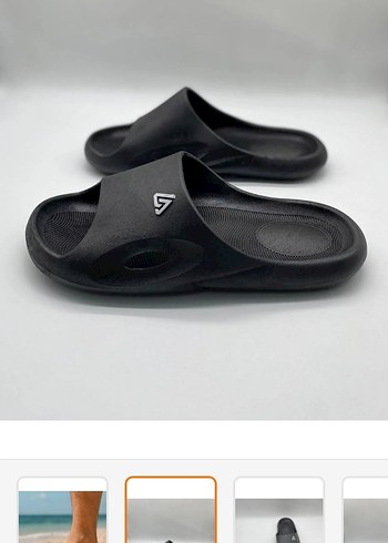 siyah kaymaz terlik - Görsel 2