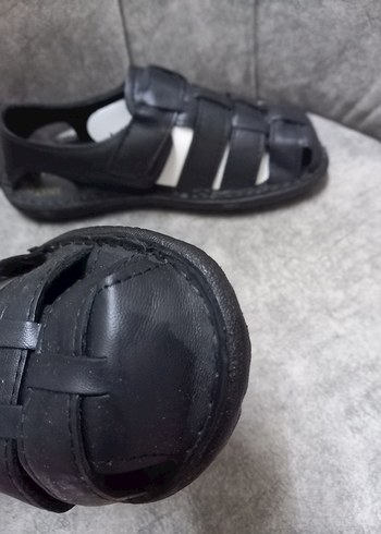 erkek deri sandalet - Görsel 4