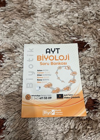 AYT Biyoloji Soru Bankası - Biyoy