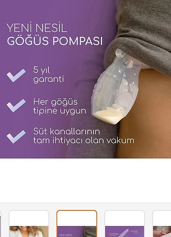 Mochi göğüs pompası tekli