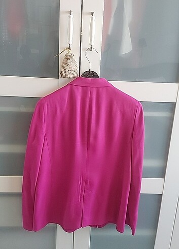 44 Beden Massimo Dutti Fuşya Ceket
