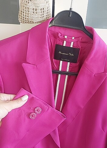 Massimo Dutti Massimo Dutti Fuşya Ceket