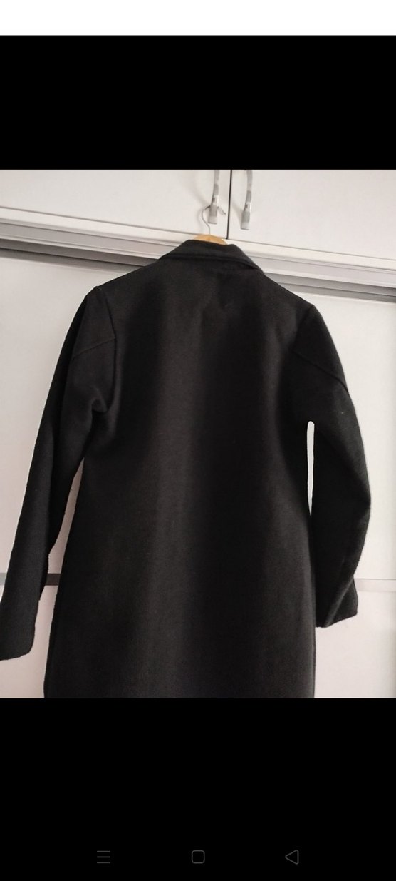 Siyah Uzun Kaban - Görsel 2