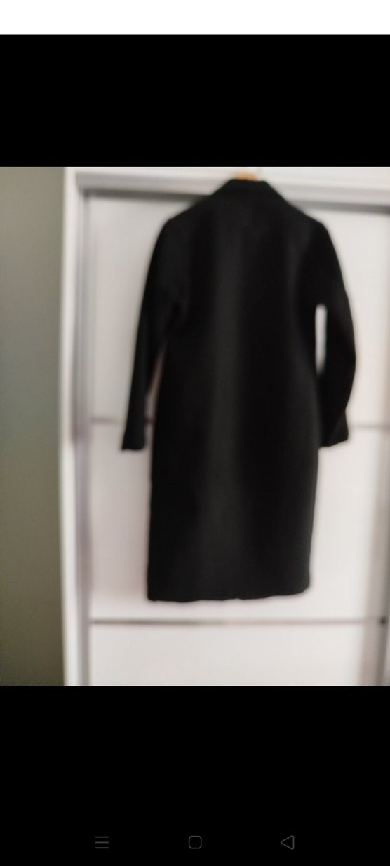 Siyah Uzun Kaban - Görsel 3