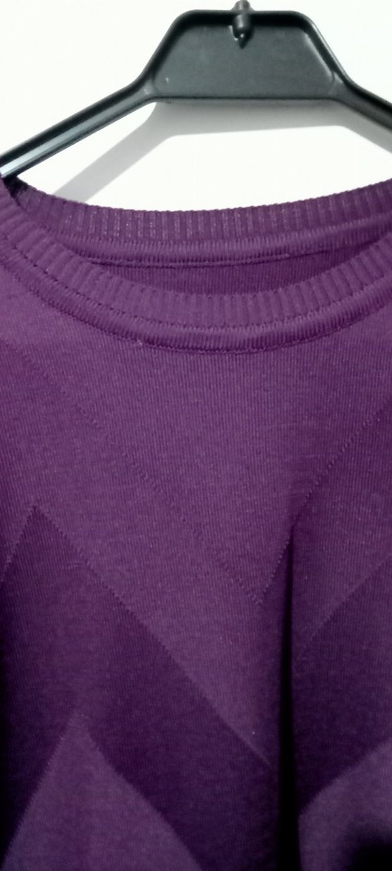 Mor Kadın Uzun Kollu  Tunik - Görsel 4