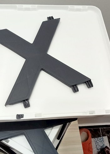 Beyaz Gri  Raf Organizer - Görsel 9