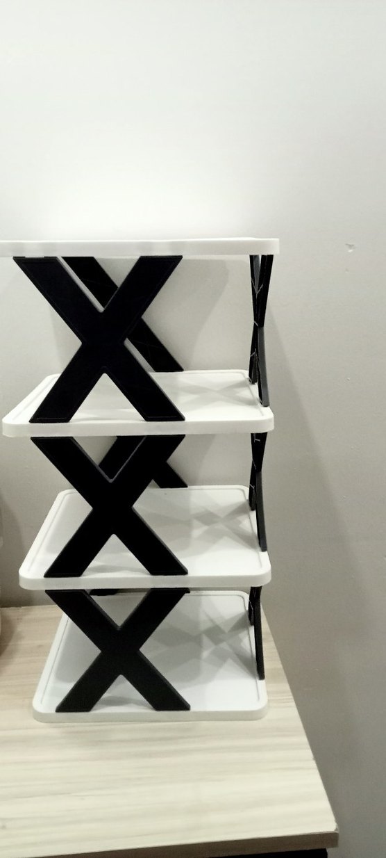 Beyaz Gri  Raf Organizer - Görsel 2