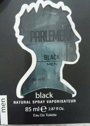 Parlement Black Erkek Parfümü 85 ml - Görsel 4