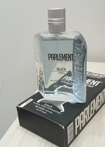 Parlement Black Erkek Parfümü 85 ml - Görsel 3