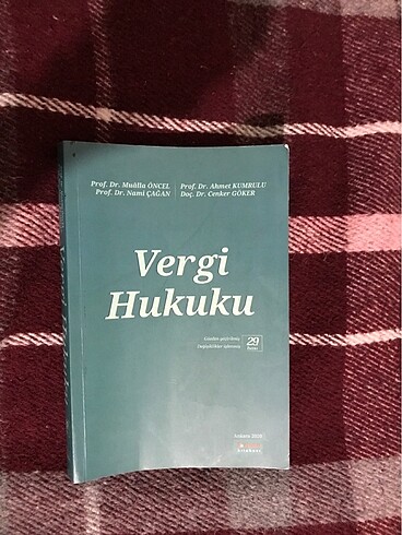 Vergi Hukuku 29.Baskı