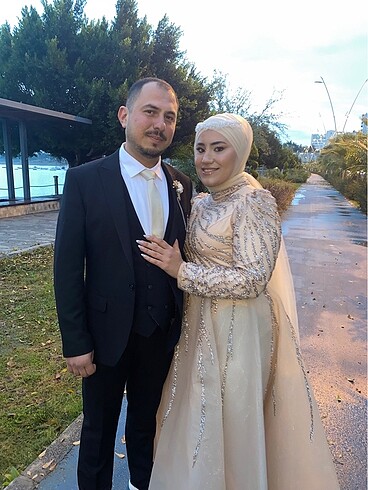 Nişan elbisesi tesettür abiye