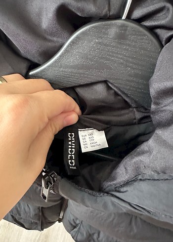 xs Beden H&m kapüşonlu şişme yelek