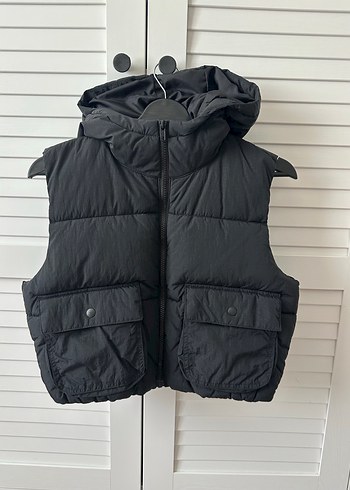 H&m kapüşonlu şişme yelek