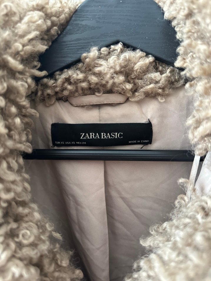 Zara kürk ceket - Görsel 2