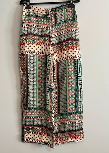 Zara Zara desenli pantolon